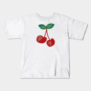 Cherry Design Kids T-Shirt